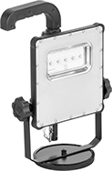 Image of Product. Front orientation. Portable Work Lights. Hazardous Location Cordless Freestanding Portable Floodlights.