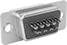 Image of Product. Front orientation. D-Sub Connectors. Filtered D-Sub Connectors, Plugs.