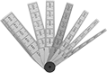 Image of Product. Front orientation. Feeler Gauges. Tapered-Width Feeler Gauge Sets.