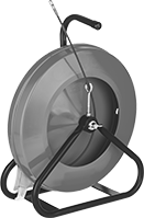 Image of Product. Front orientation. Fish Tape. Nonconductive Fish Tape for Runs with Bends, 3/16" Diameter Tape.