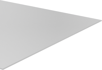 Image of Product. Front orientation. Moisture-Resistant HDPE Sheet, 12" x 24" x 1/16".