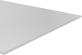 Image of Product. Front orientation. Moisture-Resistant HDPE Sheet, 24" x 36" x 1/4".