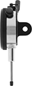 Image of Specification. Lug Mount (Side View). Side1 orientation. ZoomedIn view. Variance Indicators. Dial Plunger Variance Indicators with Precision Weighted-Base Holder, Rigid Arm, Lug Mount.