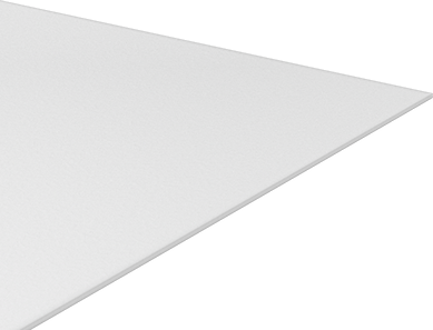 Image of Product. Front orientation. Glass-Filled Chemical-Resistant Slippery PTFE Sheet, 6" x 6" x 1/32".