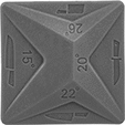 Image of Product. Side1 orientation. Sharpening Guides. Sharpening Guides for Diamond Stones.