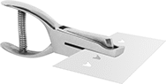 Image of ProductInUse. Front orientation. Character Hole Punches.