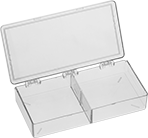 Image of Product. Front orientation. Organizer Boxes. Compartmented Organizer Boxes, Style B.