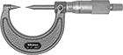 Image of Product. Front orientation. Outside Micrometers. Outside Micrometers for Small Holes, Grooves, and Keyways.