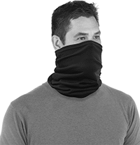 Image of ProductInUse. Front orientation. Neck Gaiters. Flame- and Arc-Flash- Cold-Protection Neck Gaiters.