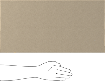 Image of Product. Side1 orientation. Contains SizingReference. Flame-Retardant Garolite G-10/FR4 Sheet, Multipurpose, 12" x 24", 1/8" Thick, Yellow.