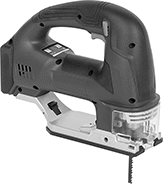 Image of Product. Front orientation. Jigsaws. Cordless Jigsaws, D-Handle Grip.