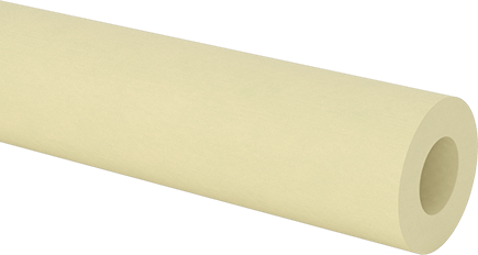 Image of Product. Front orientation. Halogen-Free Garolite G-10 Tube, 1/4" Wall Thickness, 1" OD, 1/2" ID, 48" Long.