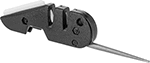 Image of Product. 2 Slots and 2 Stones. Front orientation. Blade Sharpeners. Pocket-Size Blade Sharpeners, For Sharpening Knives, 2 Slots, Round Stone, Tapered.