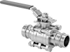 Easy-Maintenance On/Off Valves with Press-Connect Fittings