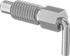 L-Handle Retractable Spring Plungers