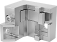 Image of Product. Fixed Brackets. Front orientation. Light Curtains. Light Curtains for Long Distances.