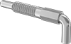 L-Handle Retractable Spring Plungers