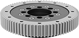 Image of Product. Front orientation. Turntable Bearings. Maintenance-Free Turntable Bearings, Turntable Bearings with Gear Teeth.
