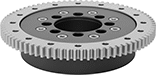 Image of Product. Front orientation. Turntable Bearings. Maintenance-Free Turntable Bearings, Turntable Bearings with Gear Teeth.