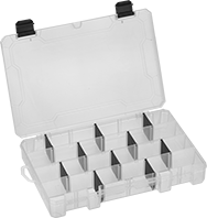 Image of Product. Front orientation. Organizer Boxes. Corrosion-Inhibiting Compartmented Organizer Boxes, Style A.