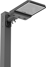 Image of ProductInUse. Floodlight and Mount Not Included. Front orientation. Light Poles. Light Poles.