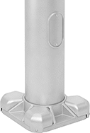 Image of Product. Front orientation. Light Poles. Light Poles, Round.