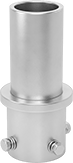 Image of Product. For Round Poles. Front orientation. Brackets. Light Poles, Straight, For Round Pole.