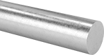 Image of Product. Front orientation. Stainless Steel. Impact-Resistant 15-5 PH Stainless Steel Rods.