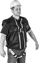 Image of ProductInUse. Front orientation. Fall-Arrest Harnesses. Fall-Arrest Harnesses for Positioning, Style B.
