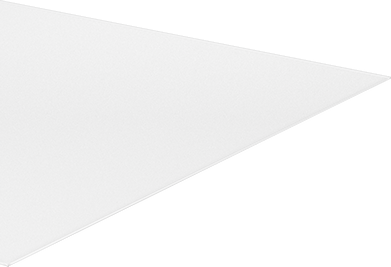 Image of Product. Front orientation. Scratch-, UV- and Impact Resistant Polycarbonate, 72" x 96" x 1/4", Clear.