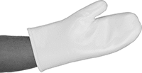 Image of ProductInUse. Front orientation. Gloves. Extreme-Temperature Clean Room Mitts.
