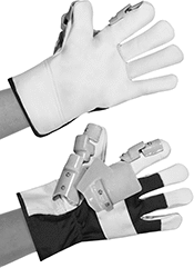 Image of ProductInUse. Front orientation. Gloves. Work Gloves for Nailers.