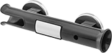 Image of Product. Front orientation. Blowgun Holders. Magnet-Mount Blowgun Holders.
