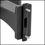 Image of Specification. Back orientation. ZoomedIn view. Contains Border. Fastener Mount. Pole-Top Floodlights.