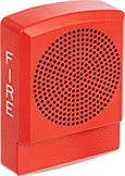 Image of Product. Front orientation. Fire Alarms. Fire Alarm Speakers, Indoor Only, Wall Mount.