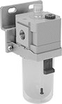 Image of Product. Front orientation. Compressed Air Lubricators. SMC Modular Compressed Air Lubricators.