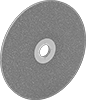 Grinding Wheels with Cotton Laminate for Angle Grinders—Use on Metals