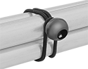 Image of ProductInUse. Front orientation. Cable Ties. Elastic Cable Ties, Style A.