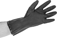 Image of ProductInUse. Style B. Front orientation. Gloves. Clean Room Gloves, Static-Control Gloves.