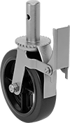 Image of Product. Casters. Front orientation. Scaffolds. Build-Your-Own Scaffolds, Casters.
