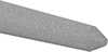 Image of Product. Front orientation. ZoomedIn view. Polishing Stones. Clog-Resistant Polishing Stones for Steel, Tapered Pointed.