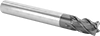 Fast-Cut Carbide Square End Mills with Chamfer Corner 