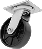 High-Capacity Spartan Casters with Nylon Wheels
