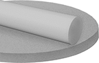 Image of Product. Front orientation. Plastic. Wear‑Resistant High‑Temperature PEEK Rods.