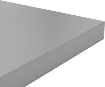 Image of Product. Front orientation. Chemical-Resistant PVC Sheet, 12" x 12" x 1".
