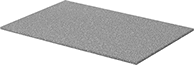 Image of Product. Front orientation. Deburring Pads. Deburring Pads and Bricks, Pads.