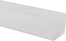 Image of Product. Front orientation. Plastic. Multipurpose Polypropylene U-Channels.