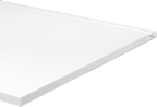 Image of Product. Front orientation. Plastic. Clear Chemical-Resistant PVC Sheets.