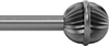 CNC-Mount Burs for Cross-Drilled Holes
