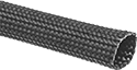 Image of Product. Front orientation. Wire Sleeving. Fiberglass High-Temperature Wire Sleeving, Fiberglass Fabric with Acrylic Plastic Coating.